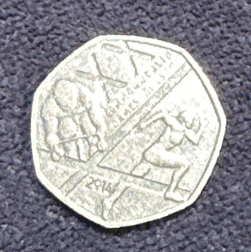 Glasgow commonwealth games 50p - commonwealth,