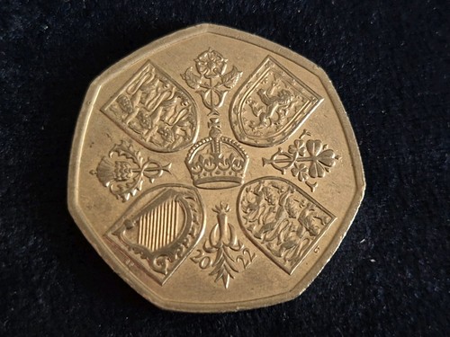 Rare fifty pence - fifty, coin