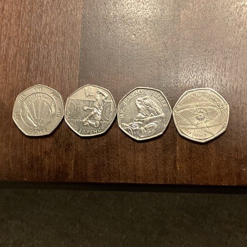 50p coin rare set - uk,