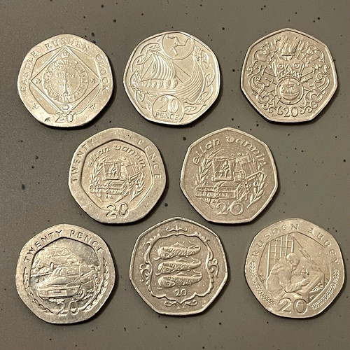Rare 20p coins multi - rare,