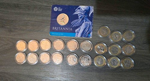 Mixed british coins - mixed,