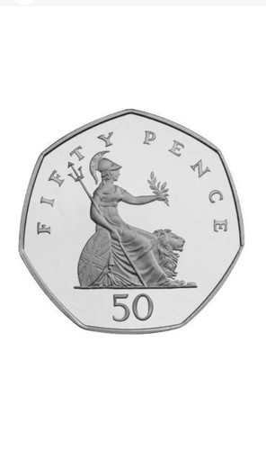2008 britannia 50p fifty pence - fifty,