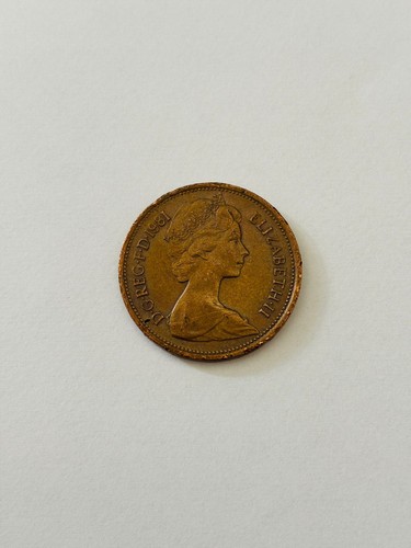 Rare 1981 new pence - 2p, coin