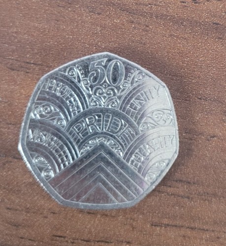 Rare 50p pride - 50p, coin
