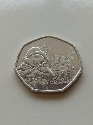 Rare collectable 50p - coin, 2019