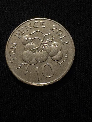 Rare 10p coin bailiwick - rare, of