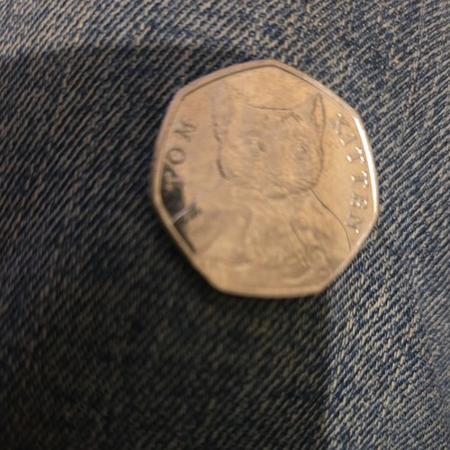 Rare tom kitten 2017 50p - , coin