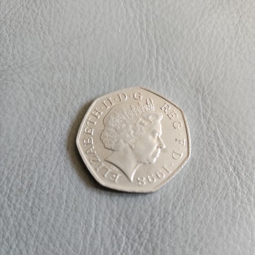 Rare 50p coin 1998 - rare,