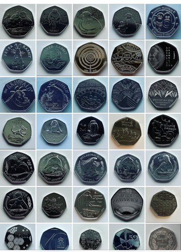 Rare collectable 50p - collectable,