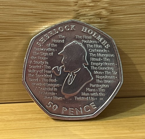 2019 sherlock holmes 50p - uk,