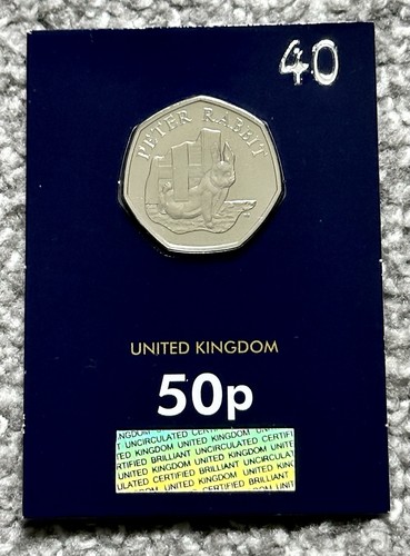 2020 peter rabbit 50p - rabbit,