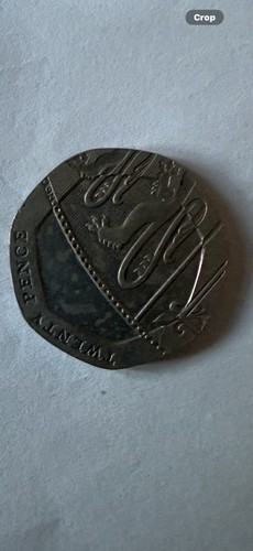 Rare 20p with date royal - 20p,
