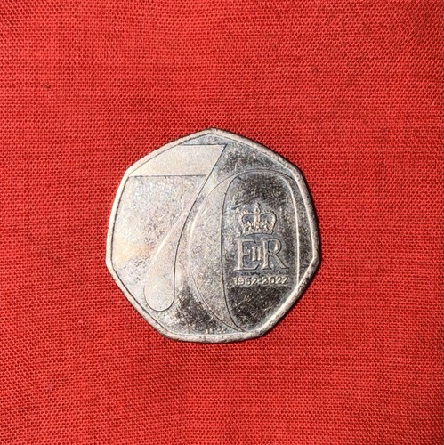 Rare 2022 50p coin - **rare**,