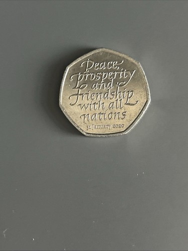 Very rare brexit 50p - very,