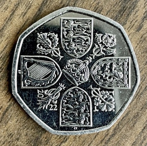 Rare 2022 50p - rare, uk