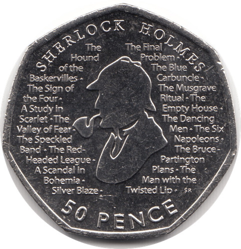 2019 new sherlock holmes - sherlock, 50p