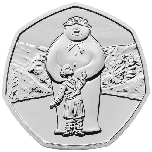 2019 the snowman 50p - 50p, rare
