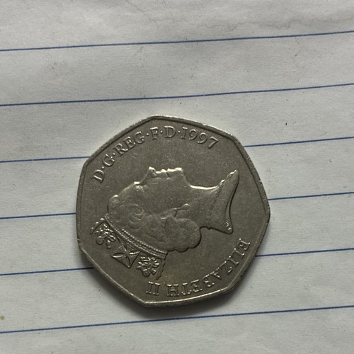 1997 fifty pence - 1997,