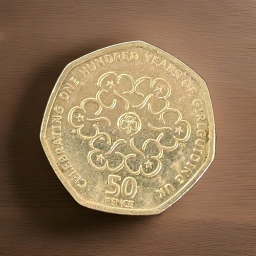 Rare fifty pence - 50p, coin