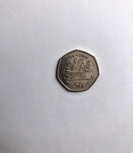 Rare 2004 gibraltar - rare, 50p