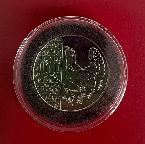 2023 capercaillie 10p coin - capercaillie,
