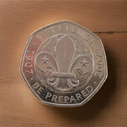 Rare fifty pence coin - rare,