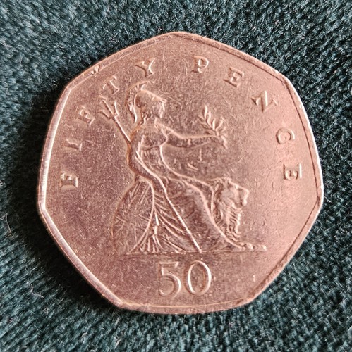 Very rare 50p coin