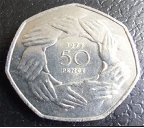1973 50p fifty pence - 1973,