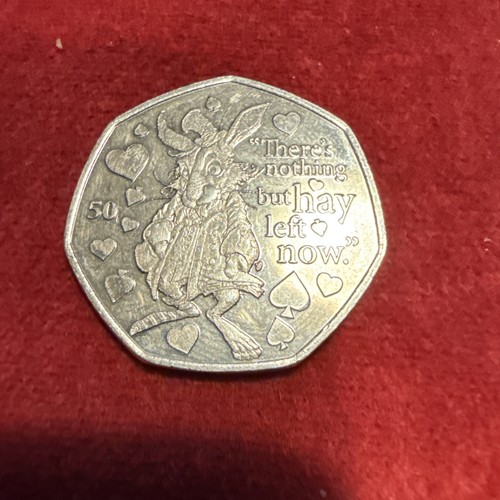 March hare 50p 2021 - march,
