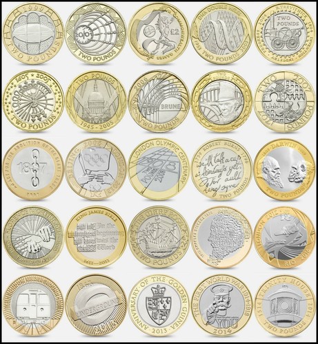 Rare two pound coin - coin, uk