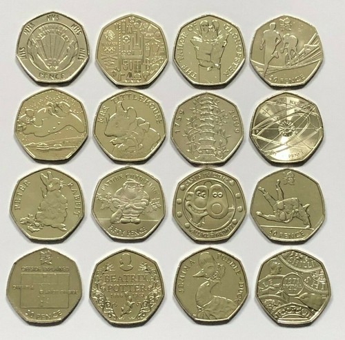 Rare 50p coins kew - coins, gardens