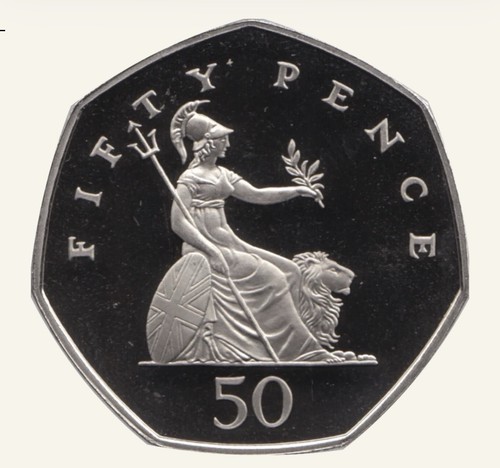 Britannia 2008 50p low mintage - britannia,