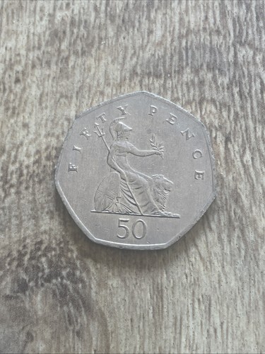 Britannia 50p fifty - britannia,
