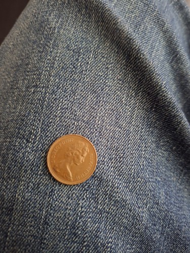 One new penny - penny, 1977