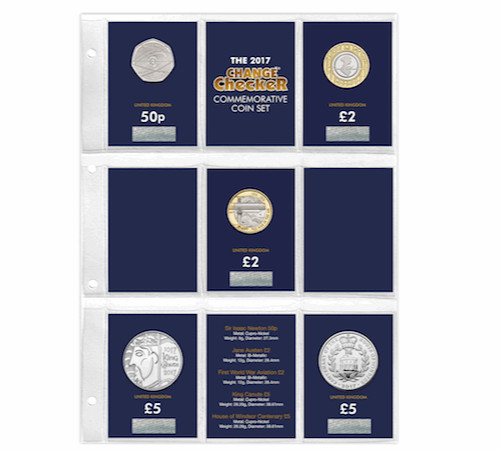 New 2017 commemorative coin - new, uk