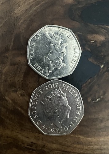 Extremely rare 2017 50p - rare, uk