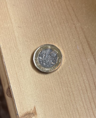 Rare orange rim one pound - orange,