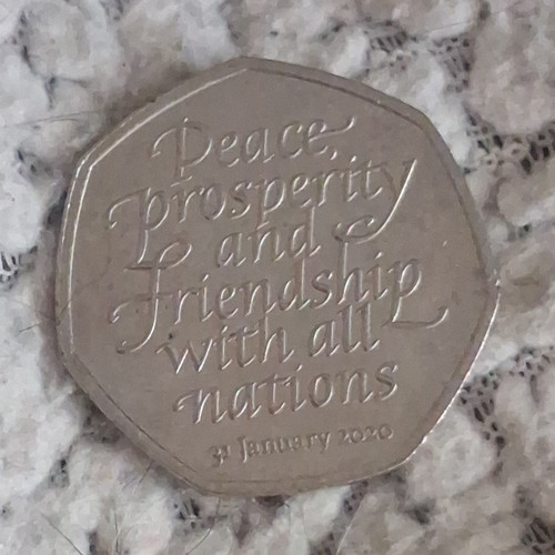 Rare 50p coin - rare,