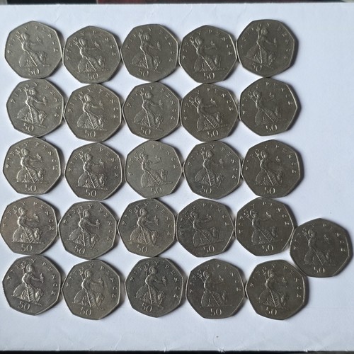 2008 britannia 50p coin bundle - 2008,