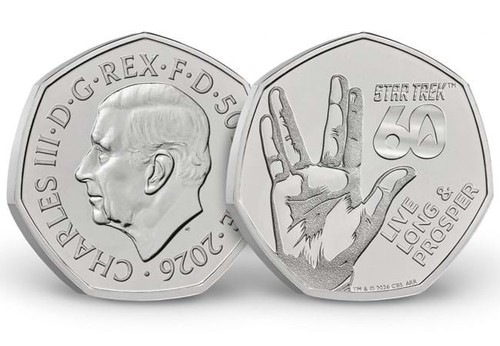 Brand new 2026 - 50p, coin