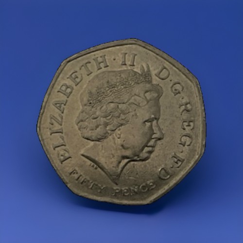 Rare 2009 kew gardens 50p - rare, coin