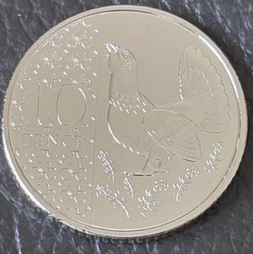 2023 capercaillie 10p pence - 10p,