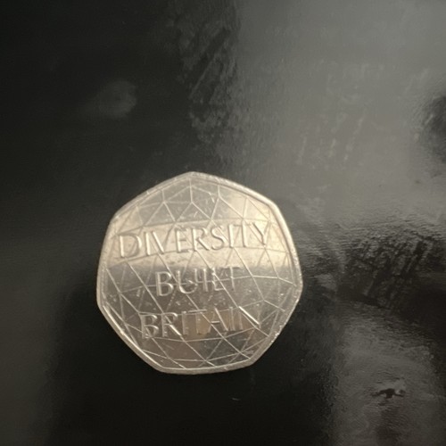 2017 50p coin diversity - coin,