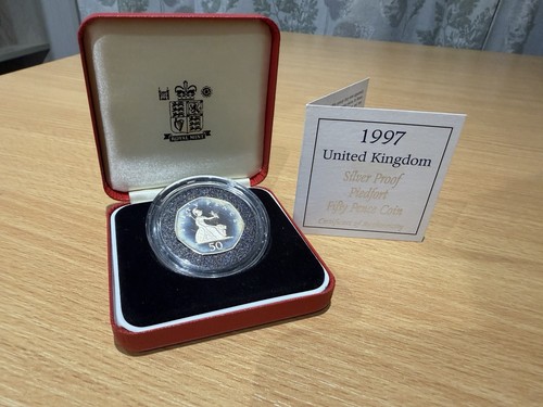 1997 royal mint 50p - 50p, silver