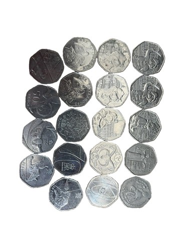 Rare valuable 50p - valuable, coins