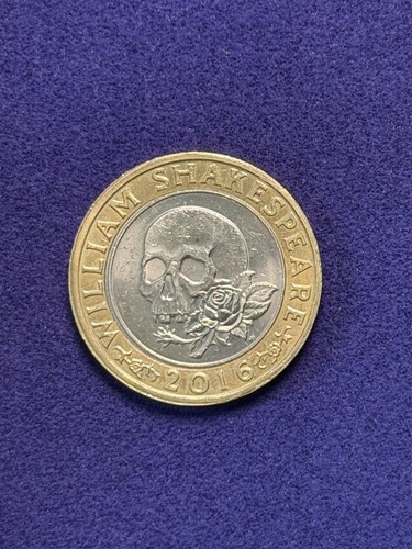 Shakespeare coin rare - £2, –