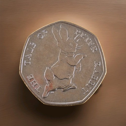Rare fifty pence coin - rare,