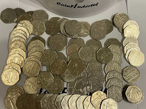 Cheap 50p coins - cheap,
