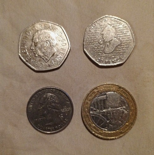 Mixed rare coin pound - rare,
