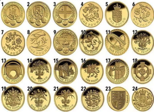 One pound rare british - pound,